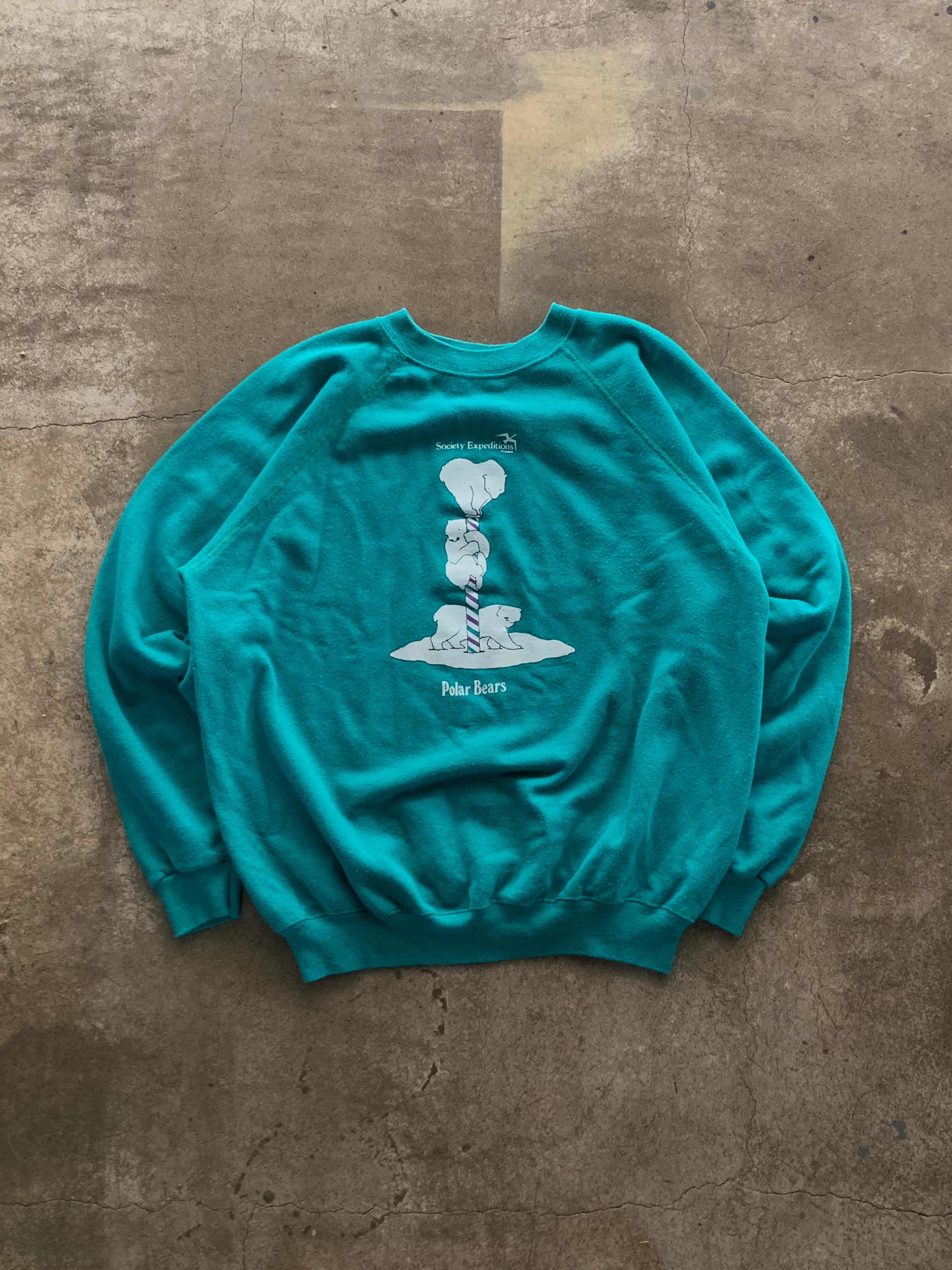 1990s Hanes Society Expedition Printed Sweatshirt 3