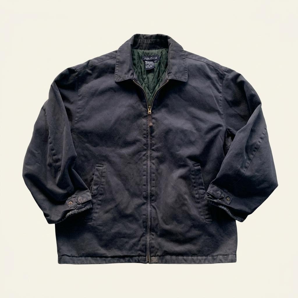 1990s Nautica USN A-2 Motive Deck Jacket 1