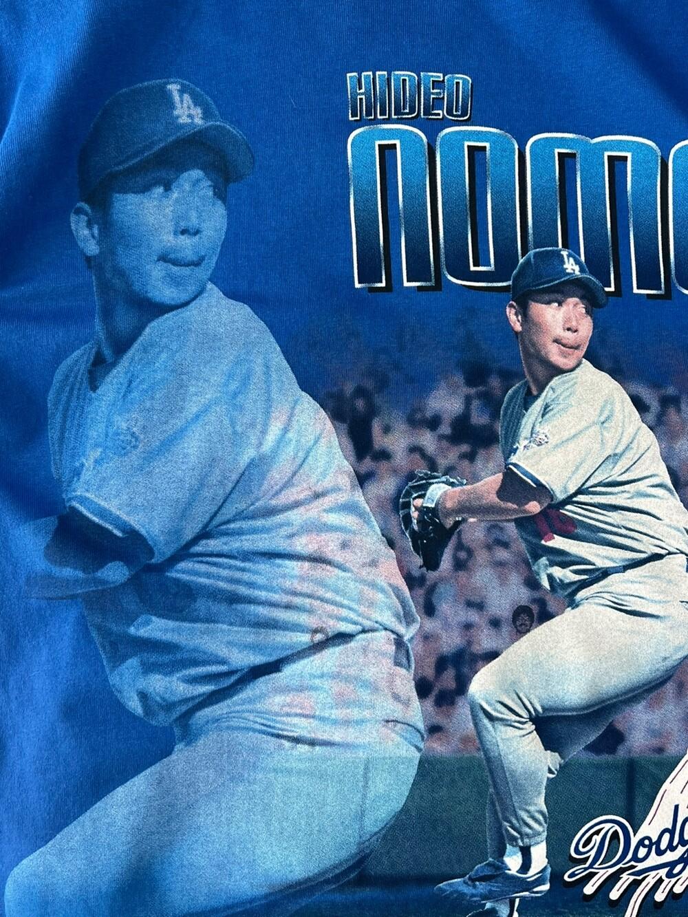 1990s PRO PLAYER T Shirt 'HIDEO NOMO' 11