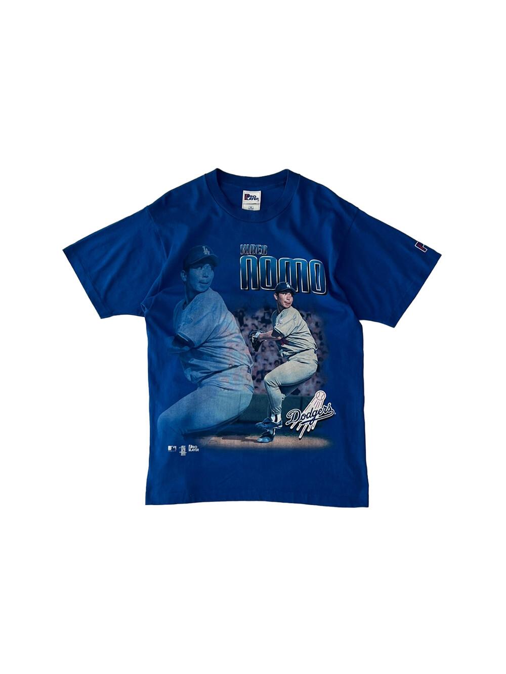 1990s PRO PLAYER T Shirt 'HIDEO NOMO' 6