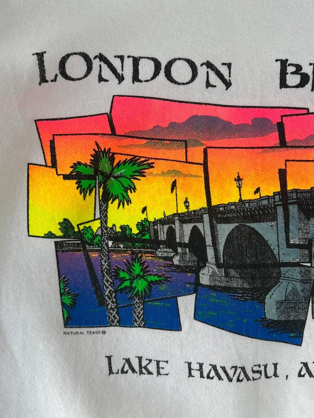 1990s Fruit of the Loom 'LONDON BRIDGE' Tubular 8