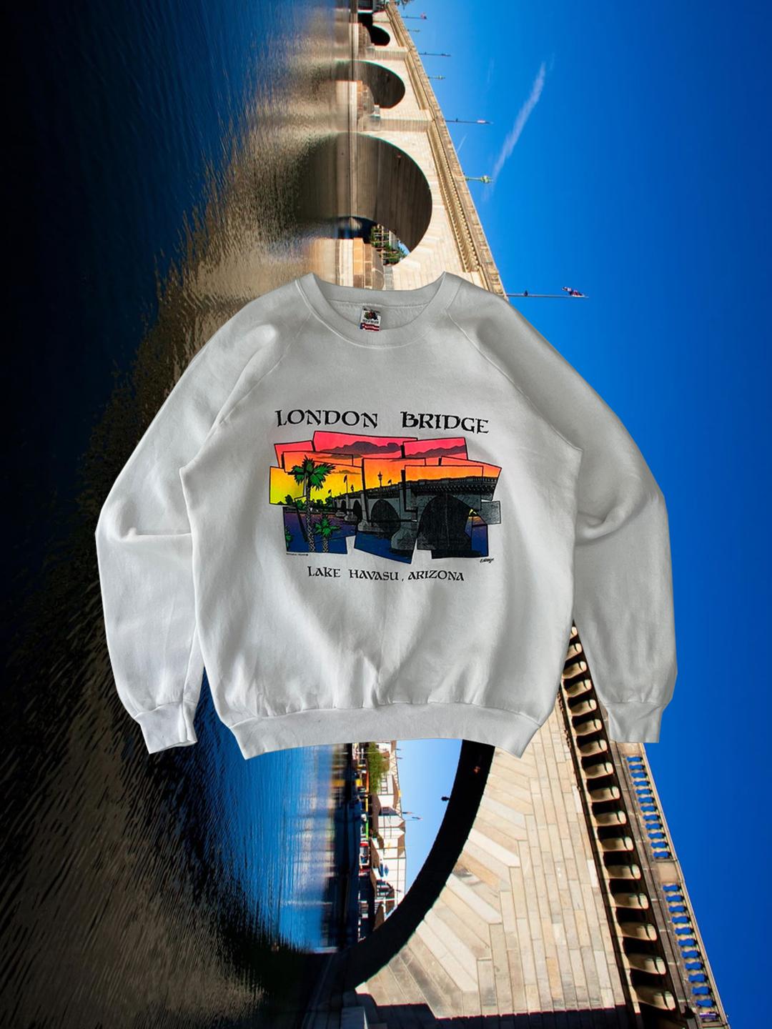 1990s Fruit of the Loom 'LONDON BRIDGE' Tubular 3