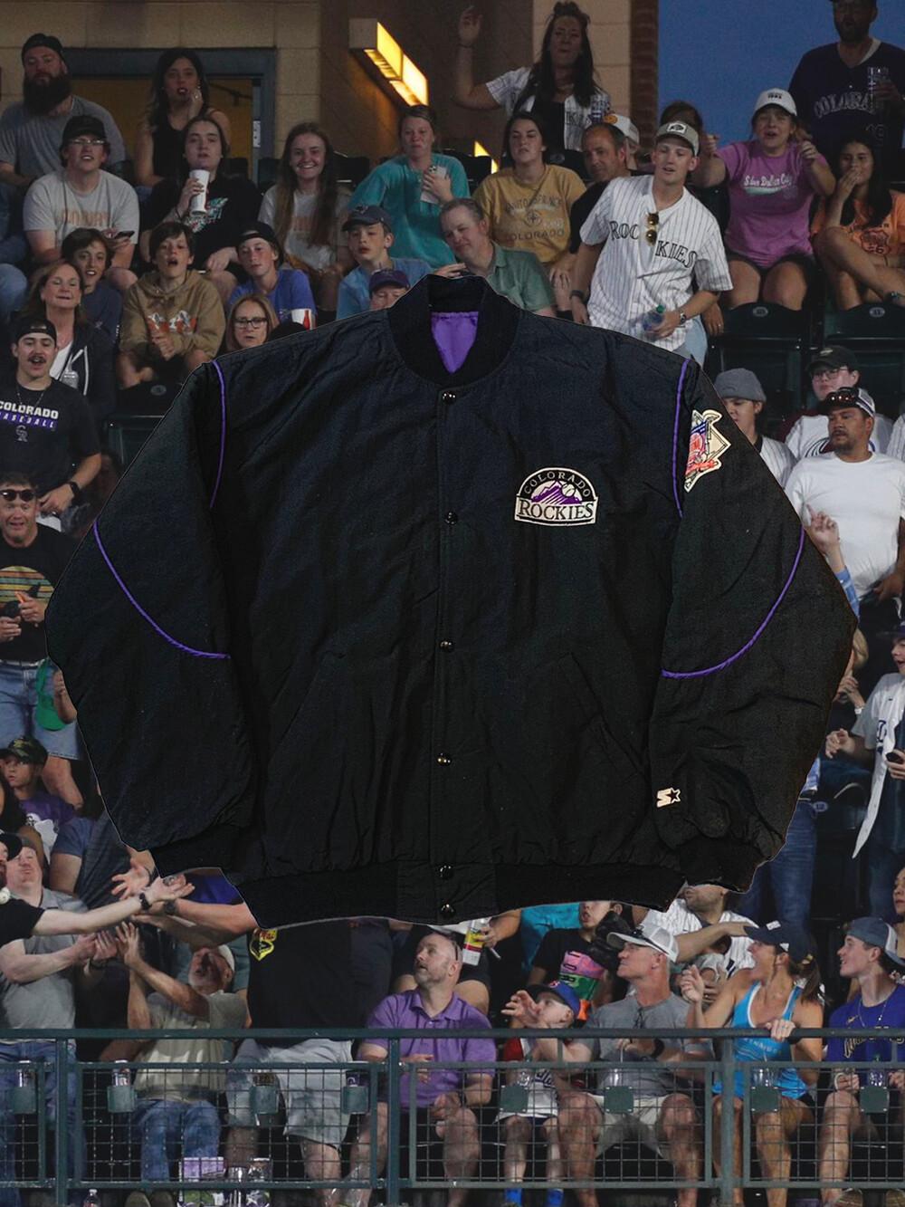 1990s Starter Team Jacket 'Colorado Rockies' 5