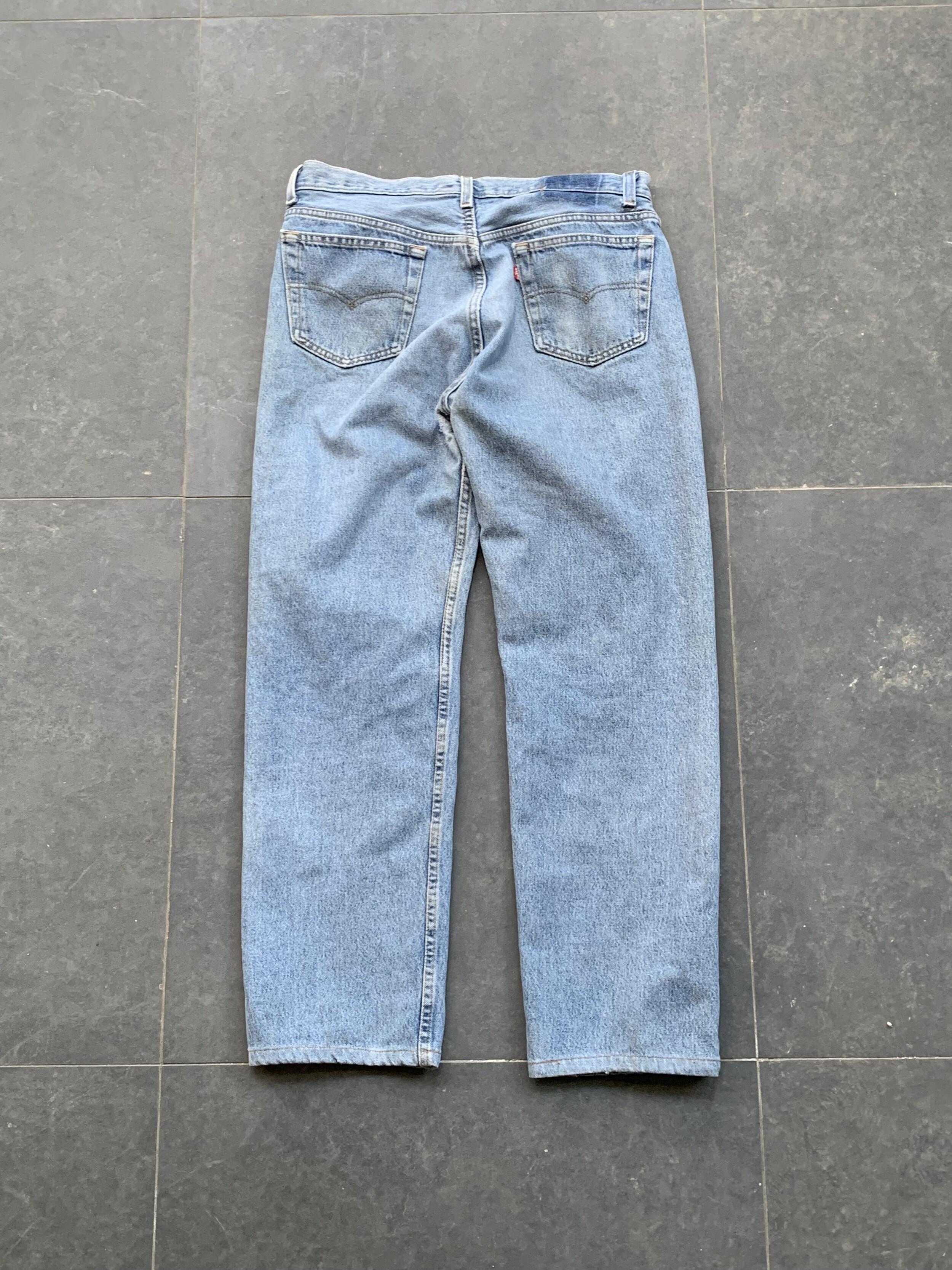 1990s Levi's 501 Denim Jeans (36X32 / Made in USA) 6