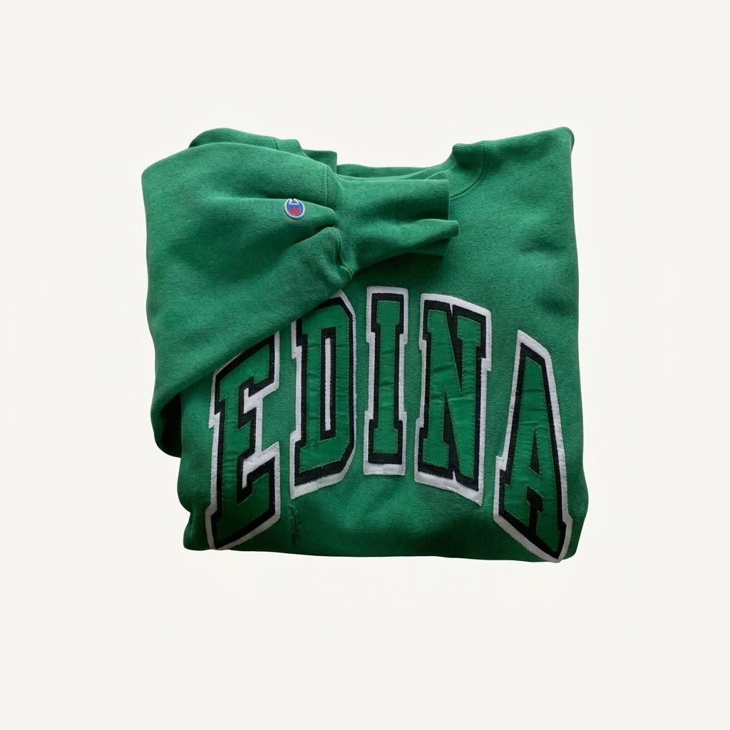 1990s Champion Reverse Weave Sweatshirt 'EDINA' 1