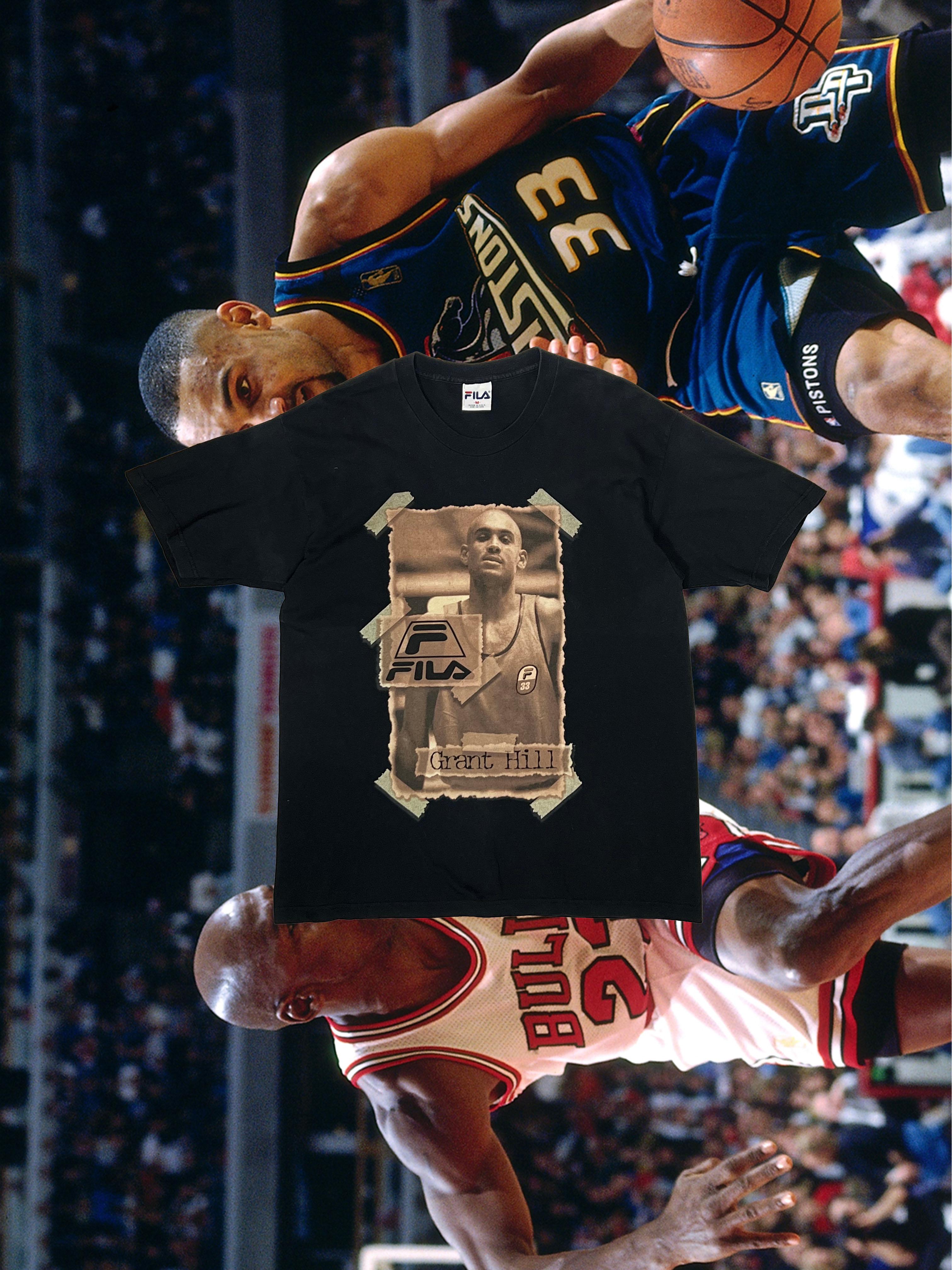 1990s FILA Grant Hill T Shirt 3