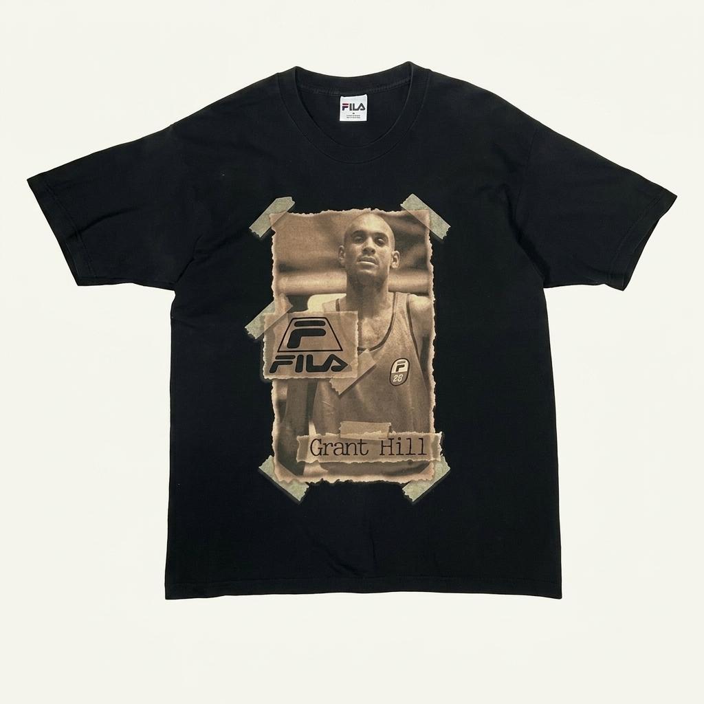 1990s FILA Grant Hill T Shirt