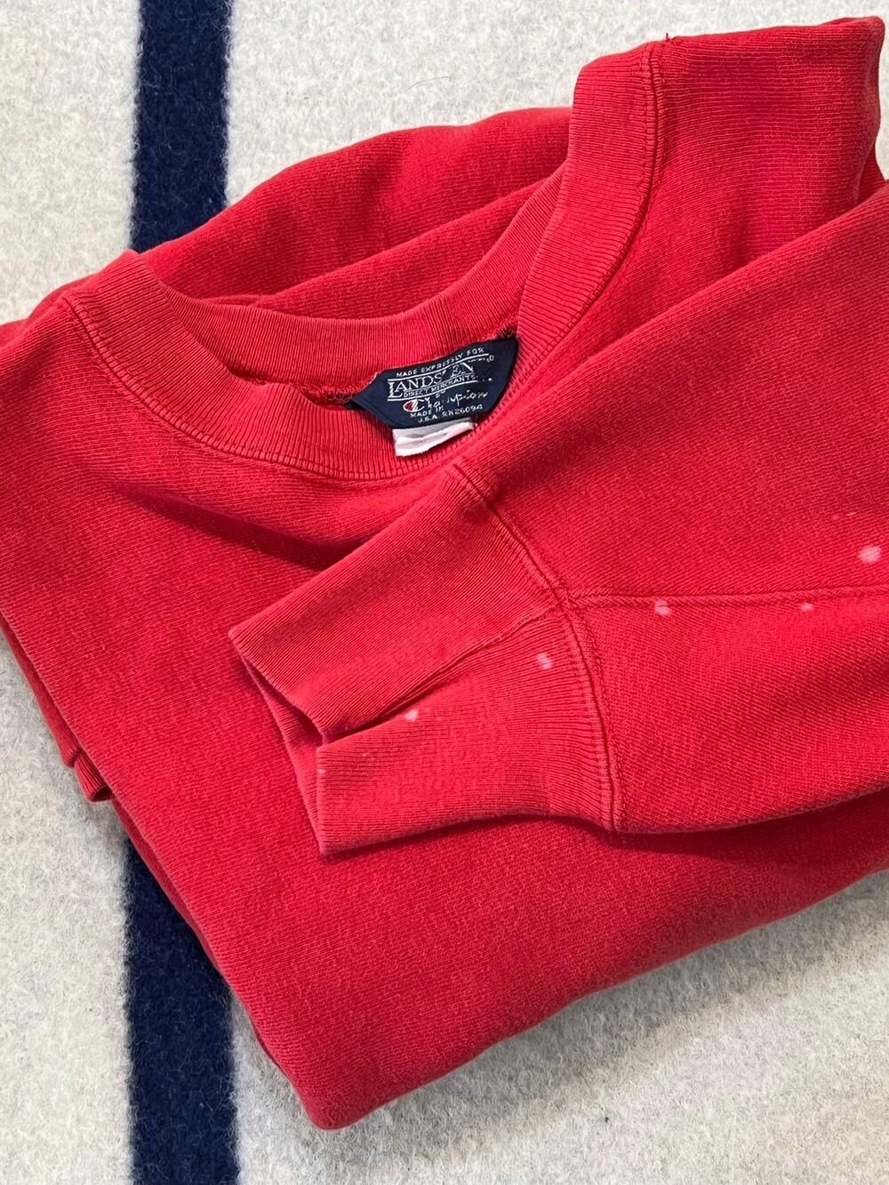 1980s LANDS' END by Champion Reverse Weave 7