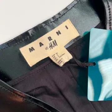 [36] 마르니 & H&M 가죽 믹스 니트 집업 자켓 택채새상품 6