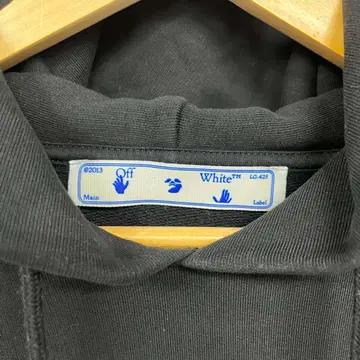 [M] 오프화이트 스프레이 에로우 후드티 스웻 셔츠 4