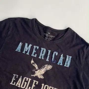 [L] American Eagle 아메리칸 이글 1977 올드스쿨 반팔 4
