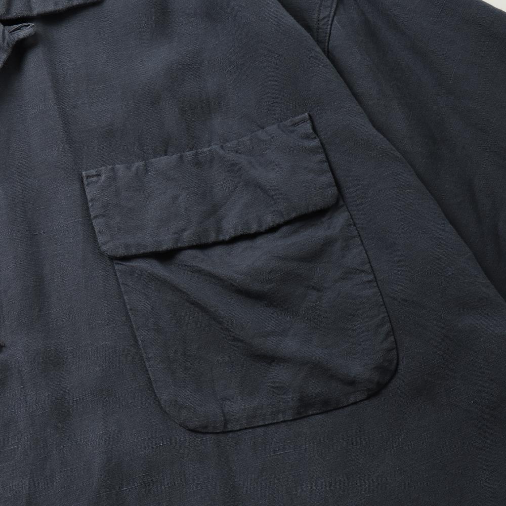 nanamica Open Collar Cupra Hemp S/S Shirt 8