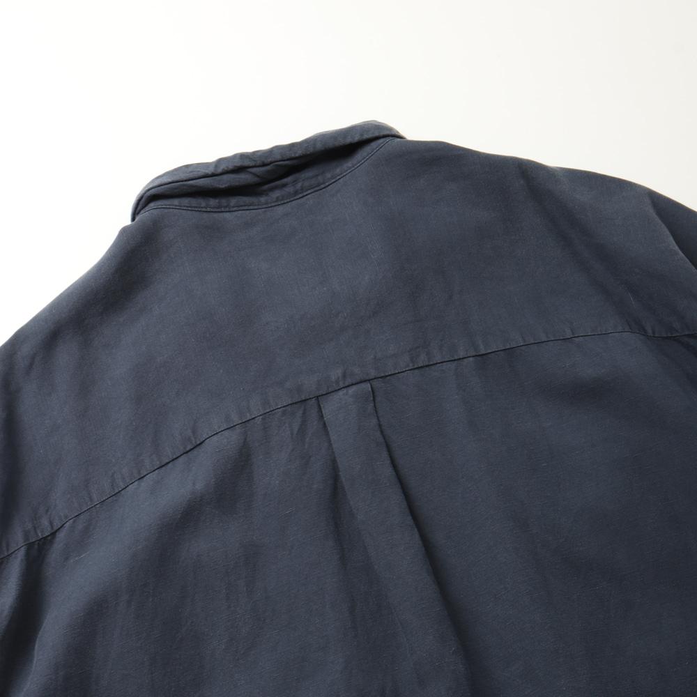 nanamica Open Collar Cupra Hemp S/S Shirt 10