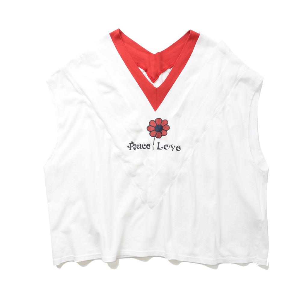 KAPITAL Tenjiku Trifille Sleeveless T-Shirt 2