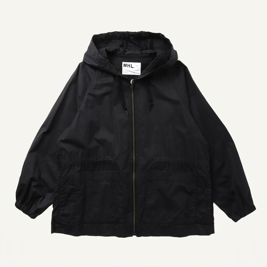 MHL. Proofed Fine Cotton Twill Hooded Jacket 1
