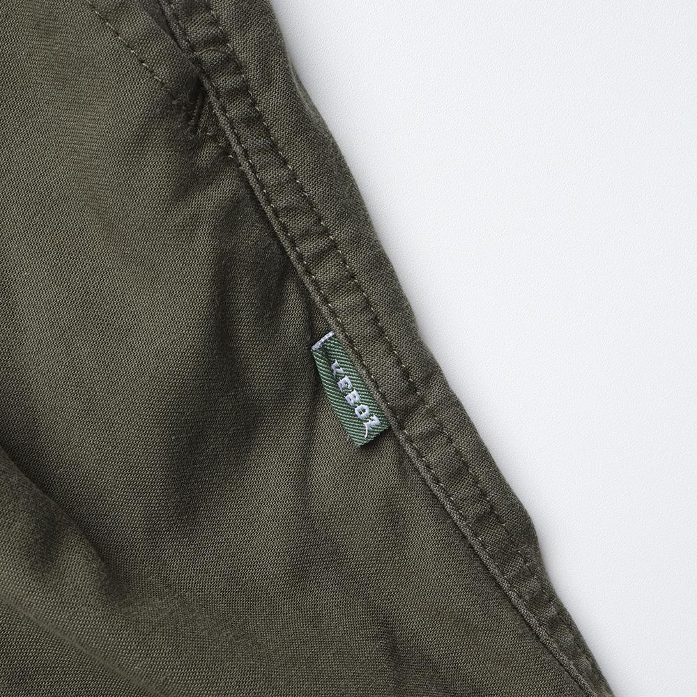 KEBOZ Washed Cotton Twill Pants 9