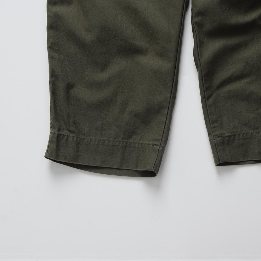 KEBOZ Washed Cotton Twill Pants 8