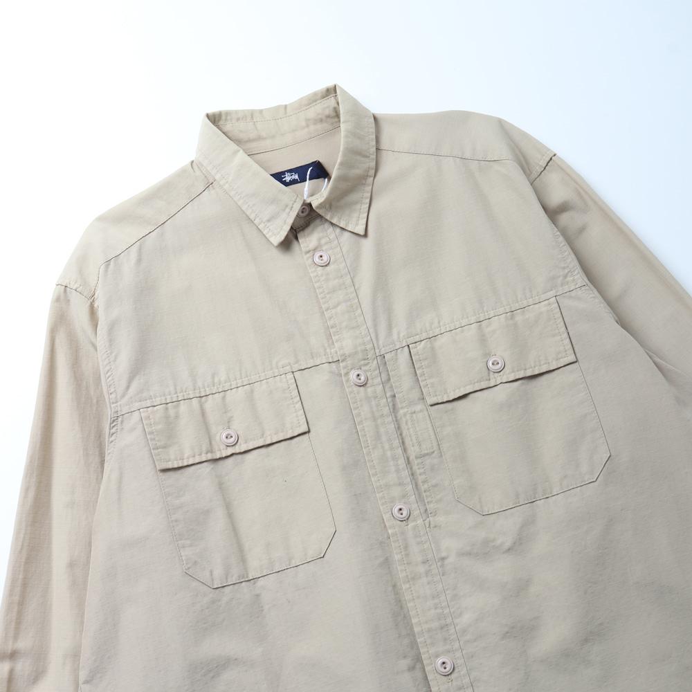 STUSSY Cotton Nylon Work Shirt 4