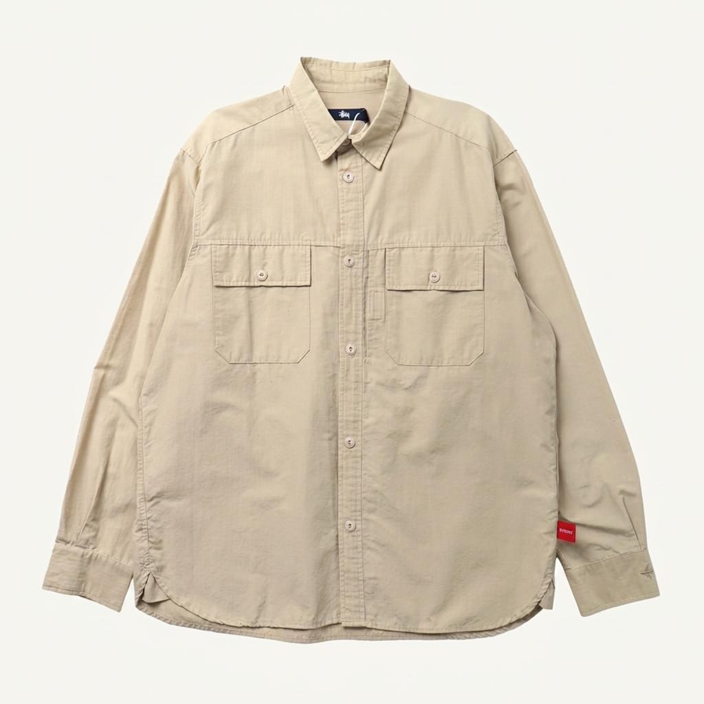 STUSSY Cotton Nylon Work Shirt 1