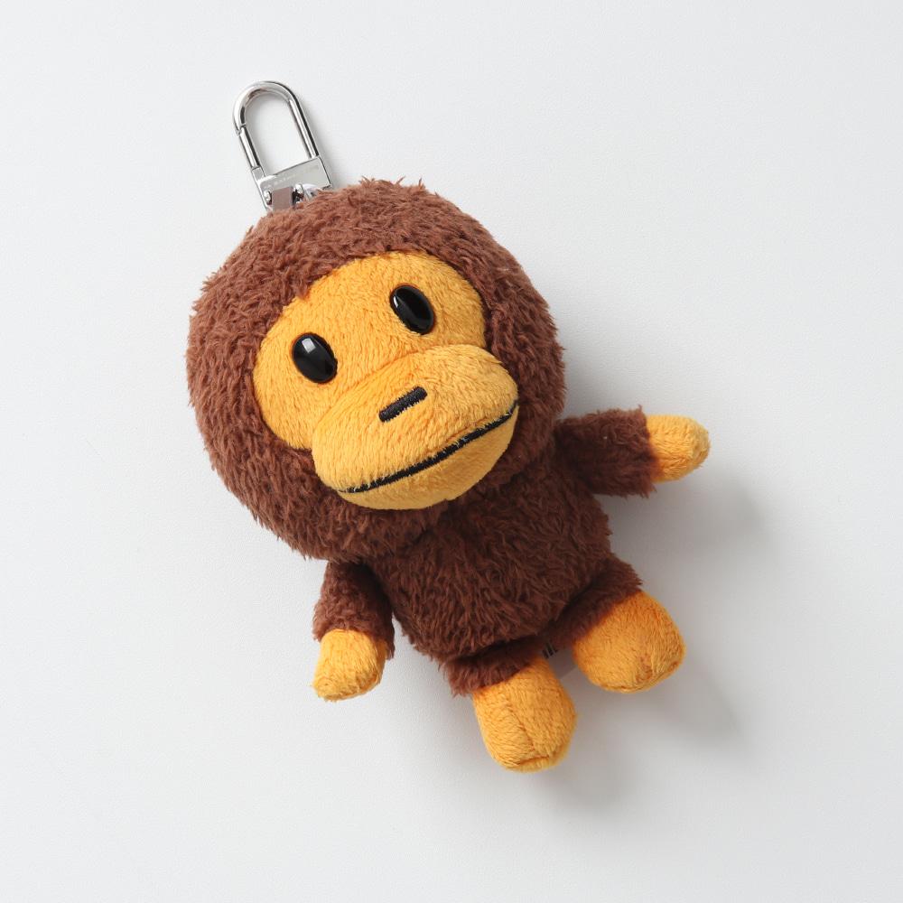 A BATHING APE Baby Milo Plush Doll Chain 6