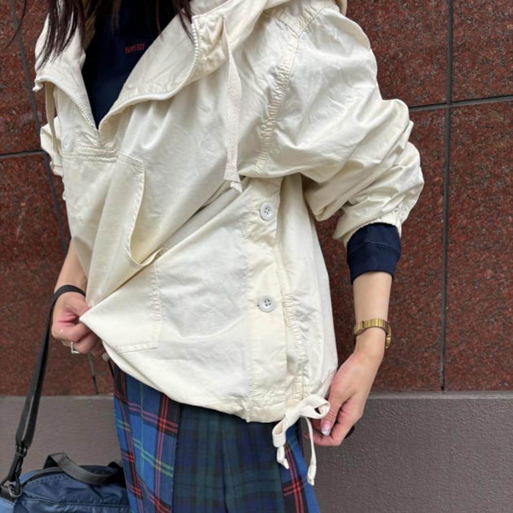 BEAMS BOY Side Button Anorak 9
