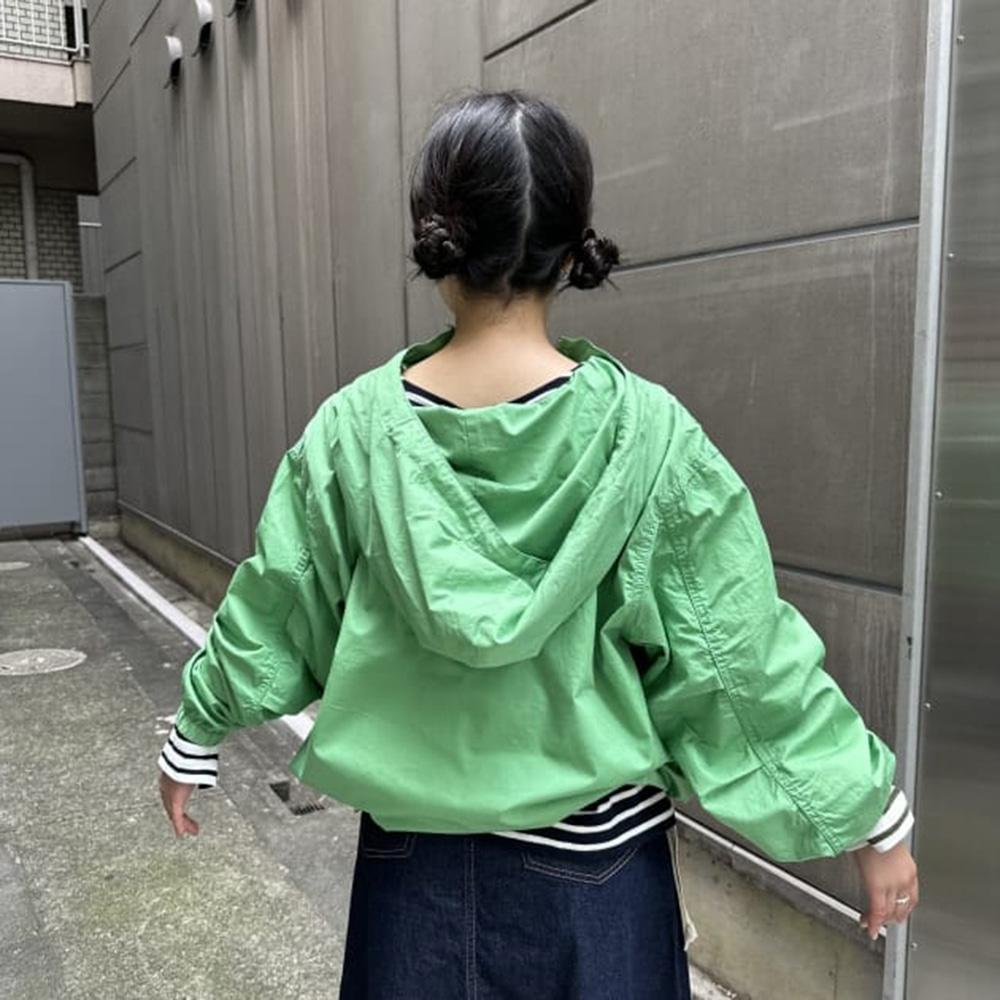 BEAMS BOY Side Button Anorak 7