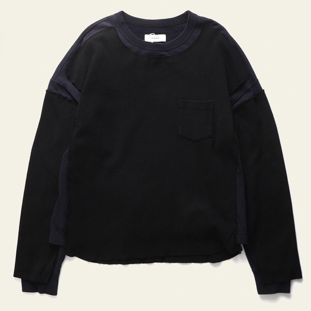FACETASM Layered Waffle Sweat 1