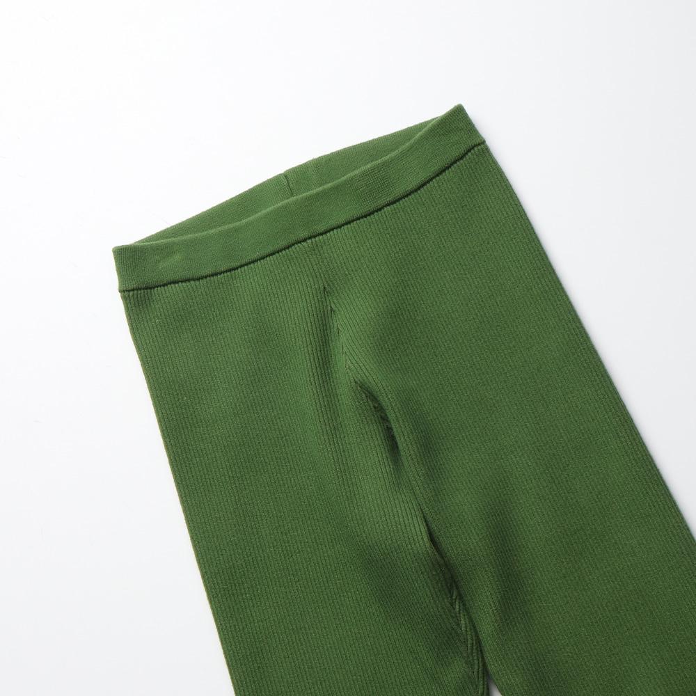 PERVERZE Re-cotton Rib Line Pants 6