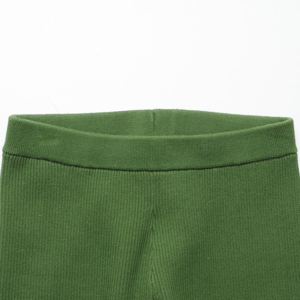 PERVERZE Re-cotton Rib Line Pants 7