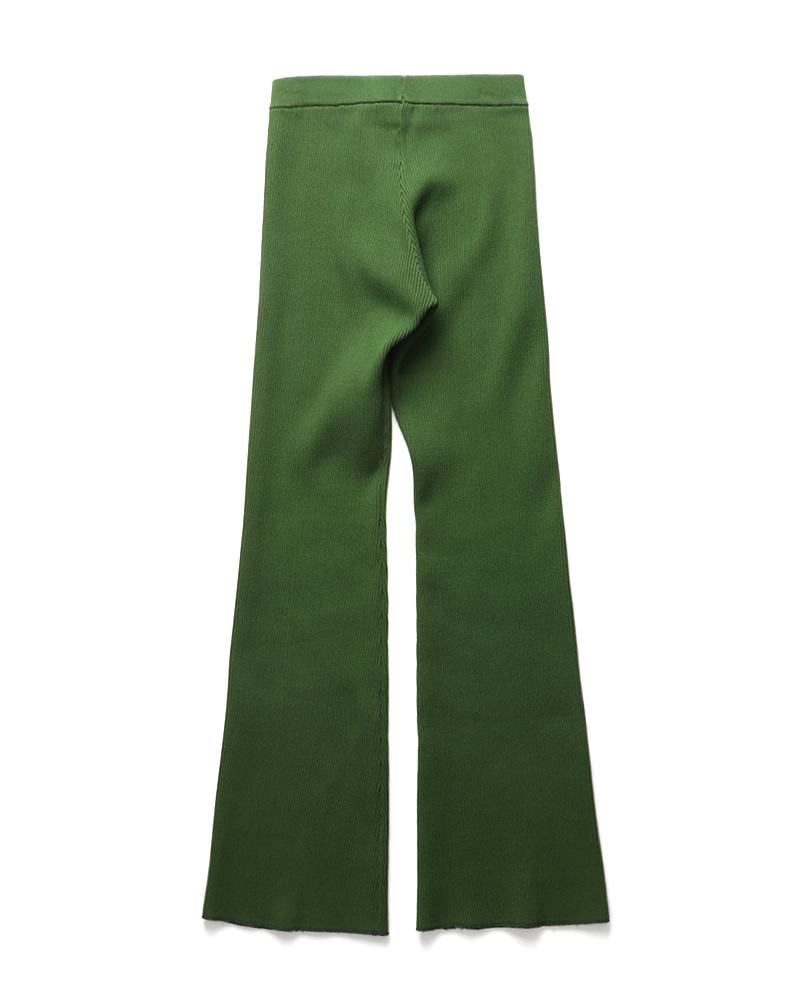 PERVERZE Re-cotton Rib Line Pants 4