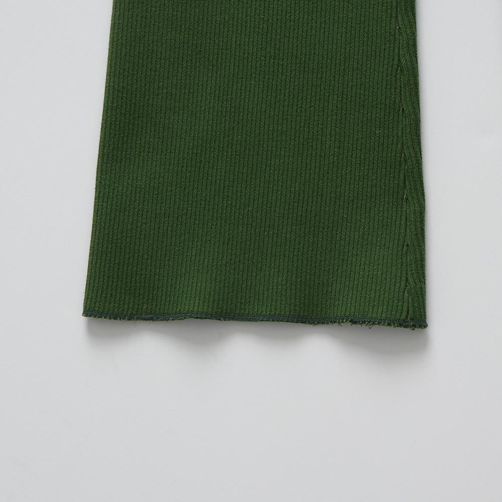 PERVERZE Re-cotton Rib Line Pants 9