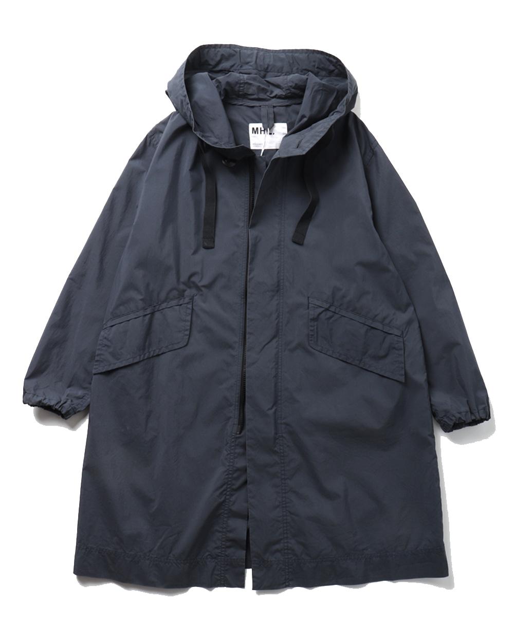 MHL. Super Fine Cotton Nylon Hooded Coat 2