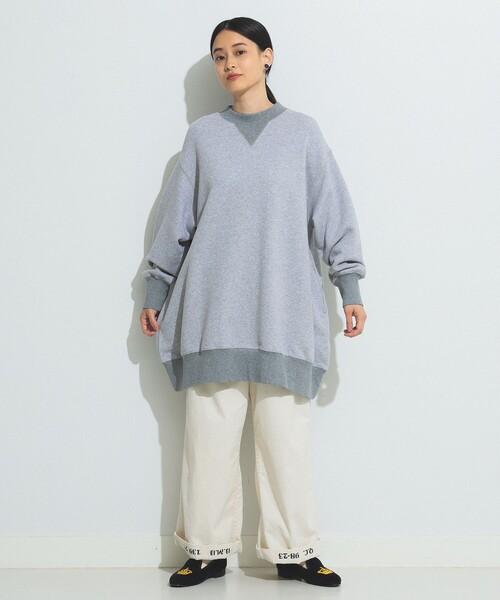 BEAMS BOY French Terry Crewneck Onepiece 4