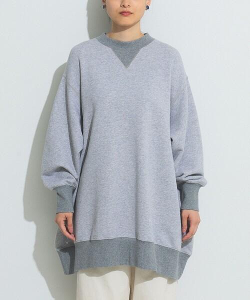 BEAMS BOY French Terry Crewneck Onepiece 6
