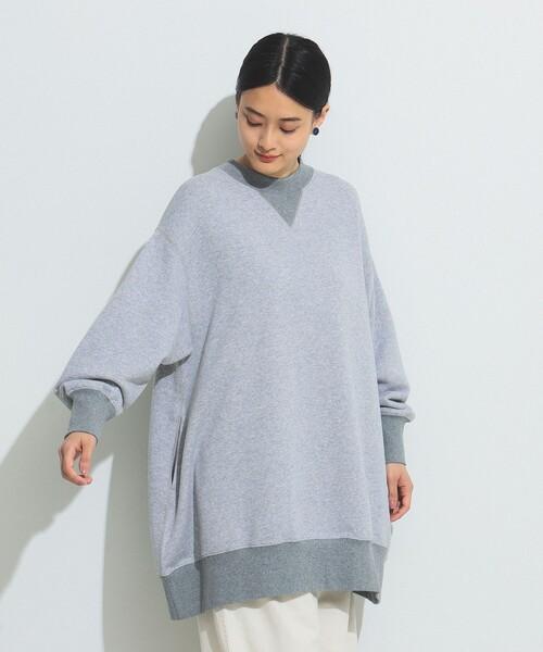 BEAMS BOY French Terry Crewneck Onepiece 3