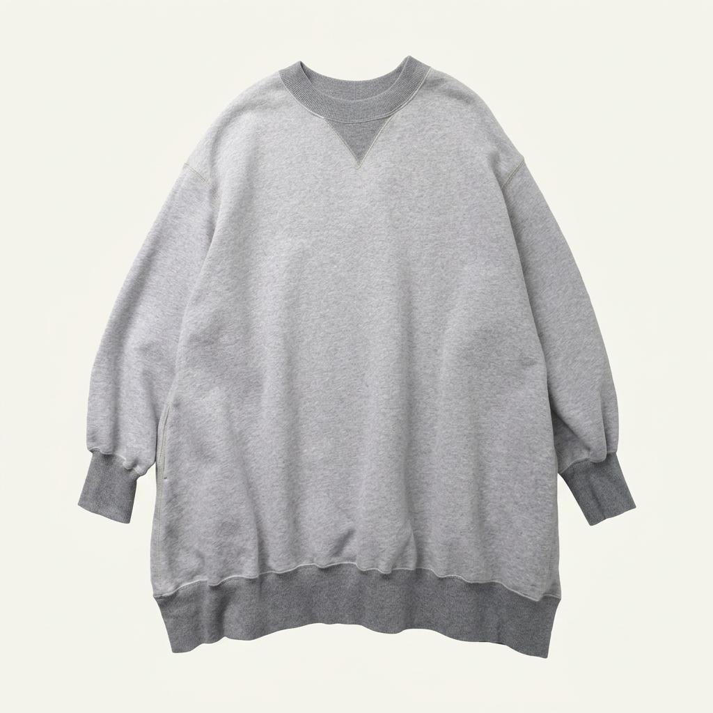 BEAMS BOY French Terry Crewneck Onepiece 1