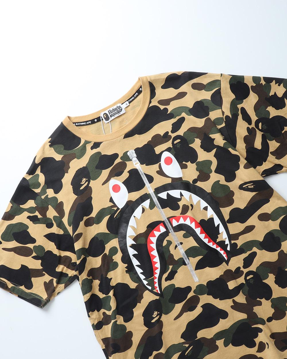 A BATHING APE 1st Camo Shark T-shirt 6