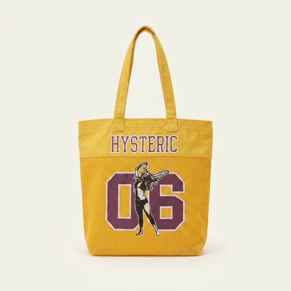 HYSTERIC GLAMOUR Number 6 Mesh Tote Bag 1