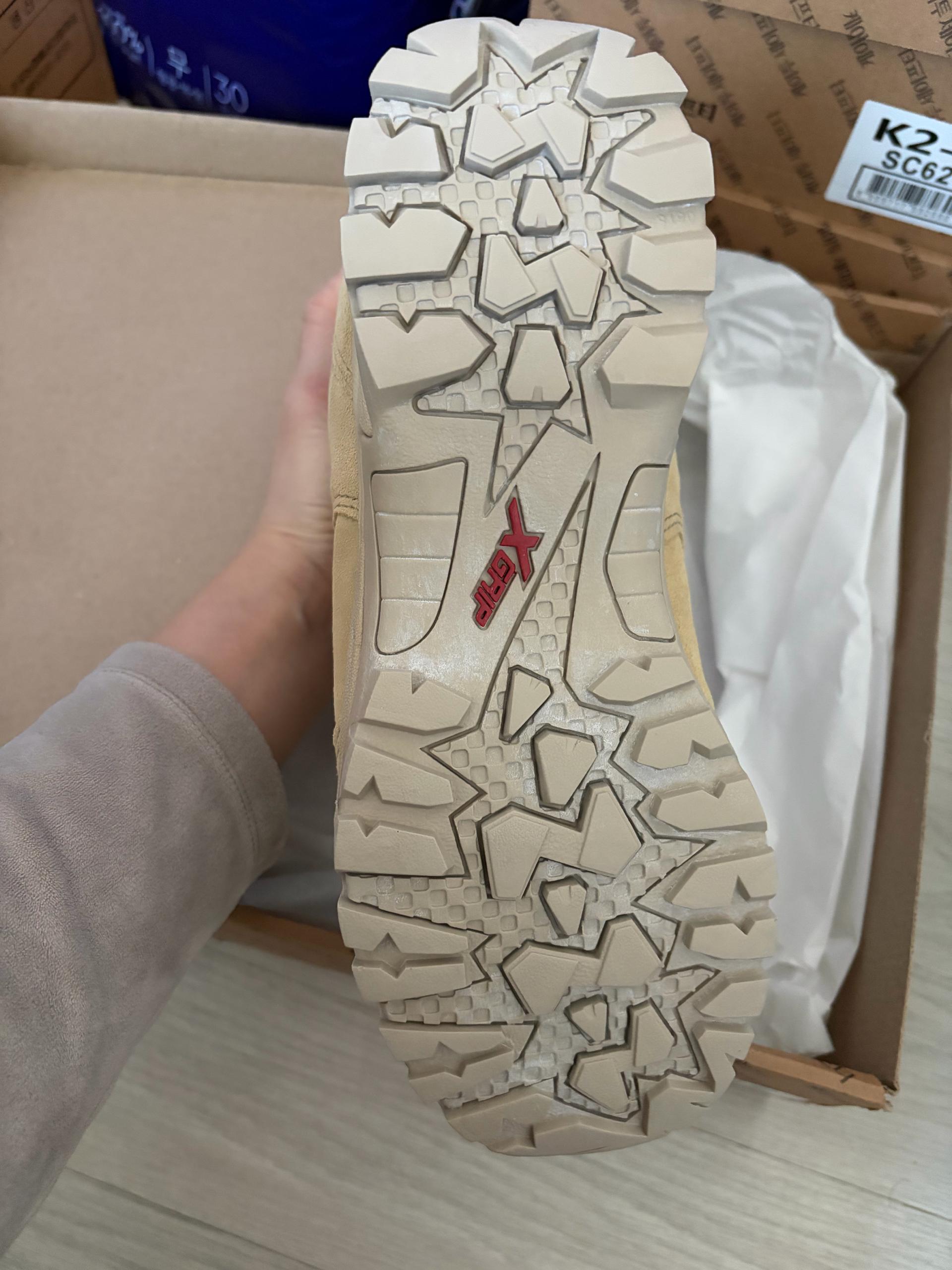 K2 Safety K2-67S 보아 다이얼 안전화 작업화 베이지 4