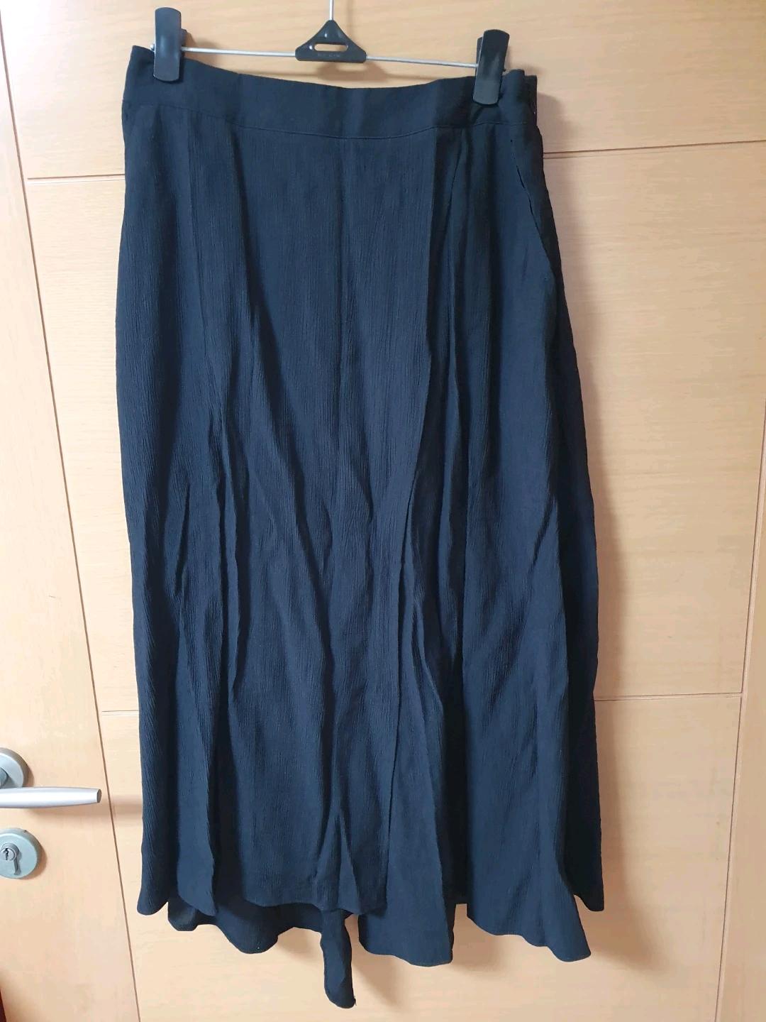 미쏘 플레어 롱 스커트 30 블랙 3