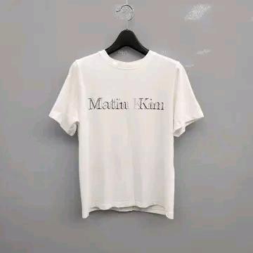 마뗑킴(Matin Kim) 로고 스티치 패치 반팔 티셔츠 23년11월 2