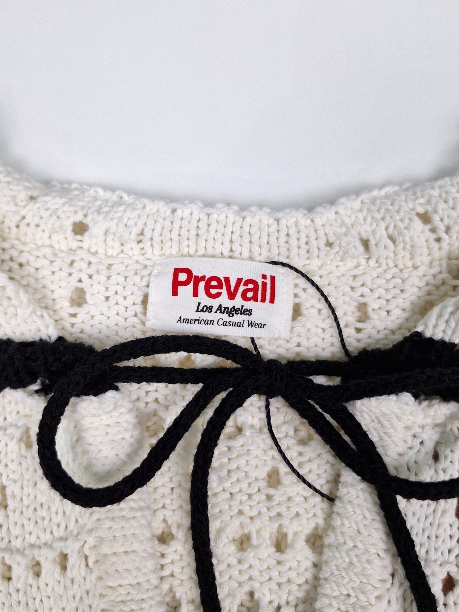 PREVAIL 프리베일 펀칭 카라 니트 [A172] 4