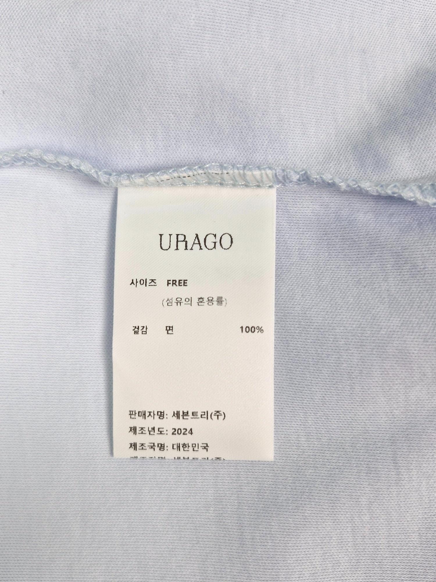 유라고 라이트블루 티셔츠 F [A178] 5