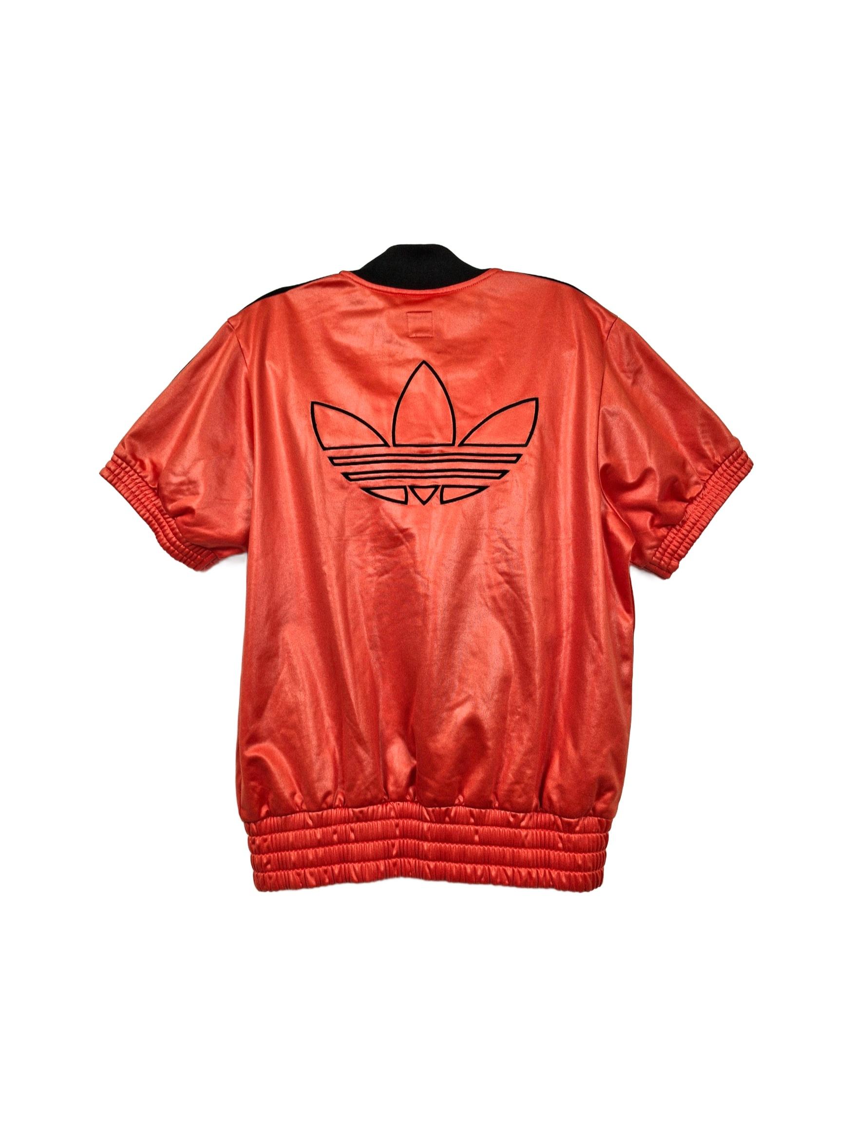 ADIDAS 아디다스 반팔 집업 자켓 M [PA019] 3