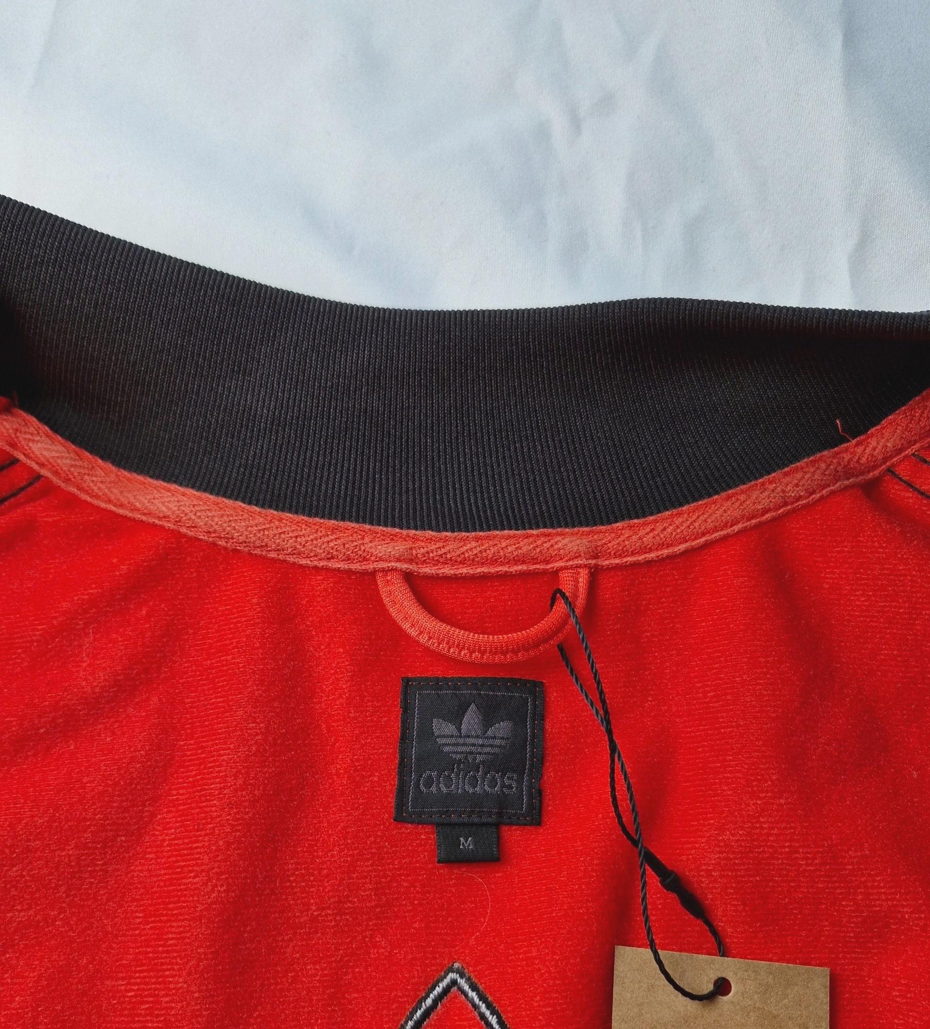 ADIDAS 아디다스 반팔 집업 자켓 M [PA019] 4