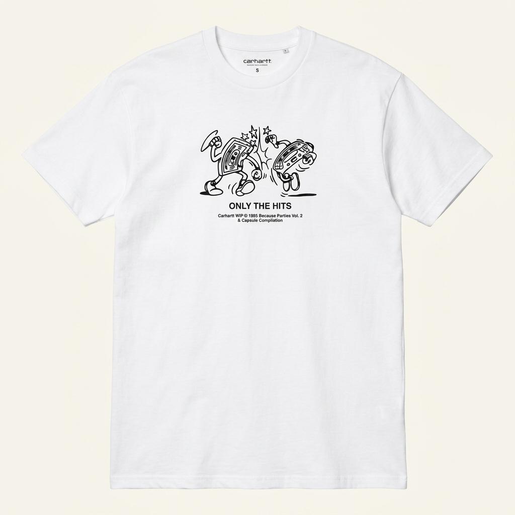 칼하트 WIP X RELEVANT PARTIES 반팔 화이트 S 1