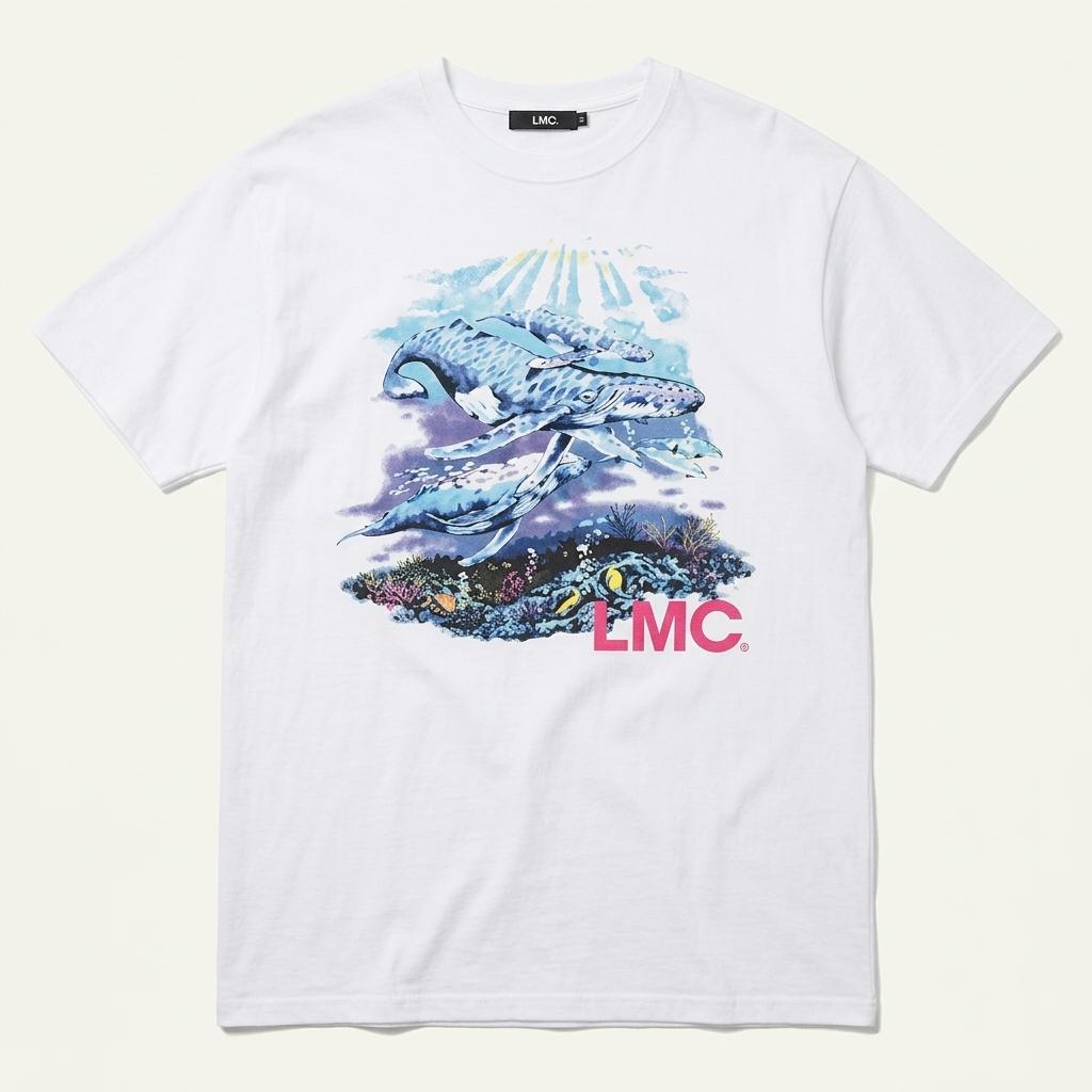 LMC 그래픽 반팔 티셔츠 화이트 L 1