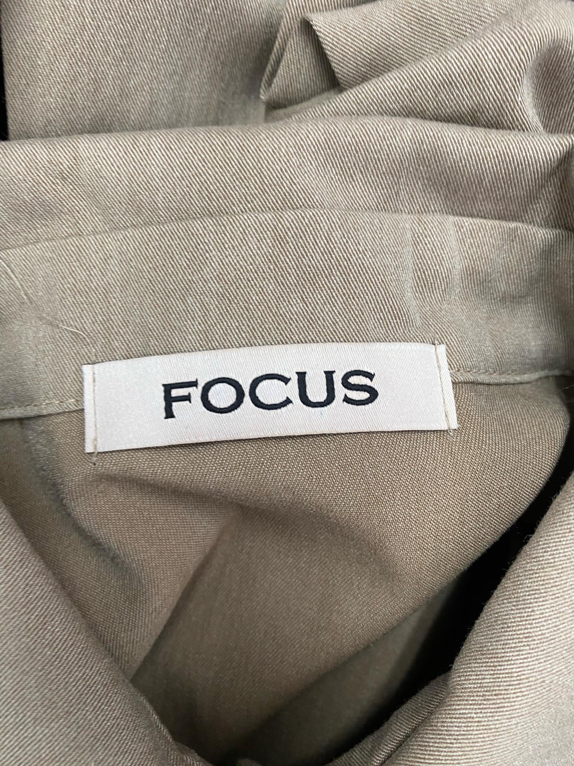 포커스 FOCUS 베이지 긴팔 플리츠 셔츠 원피스 8