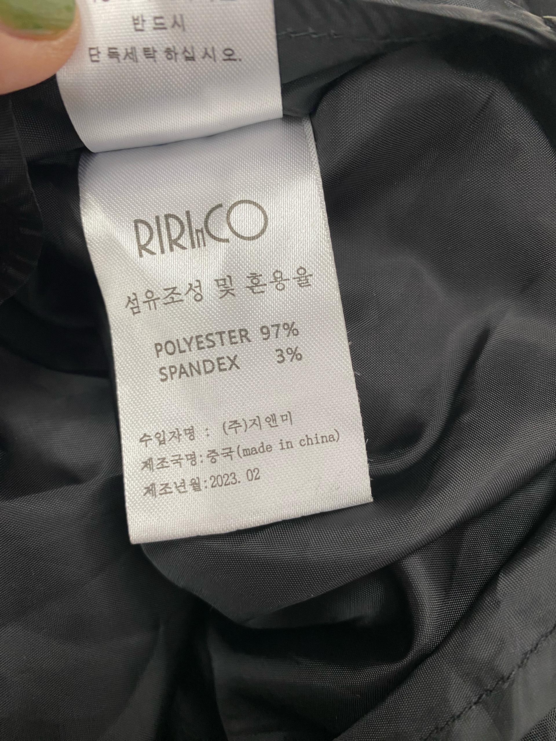 리리앤코 리본 블랙 카라 세일러 원피스 9