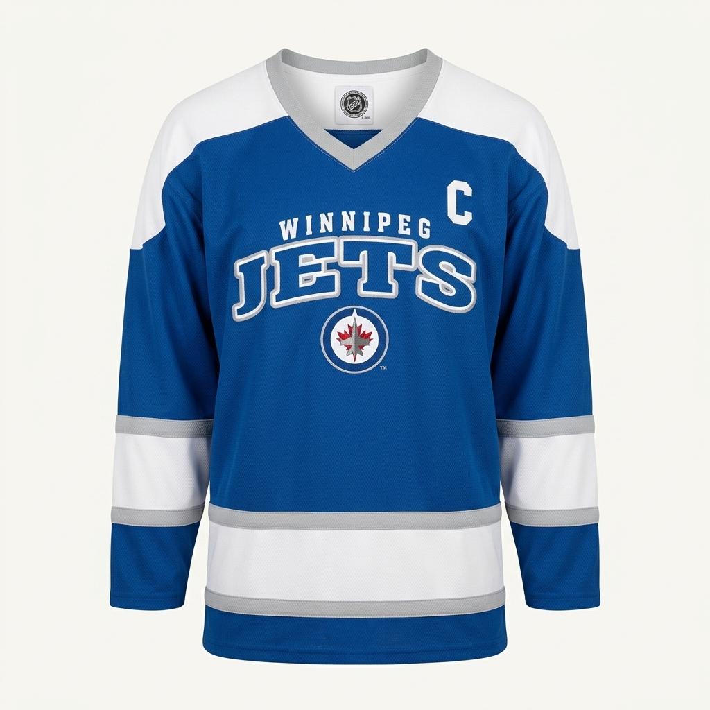 NHL 위니펙 제츠 하키 저지 티셔츠 1